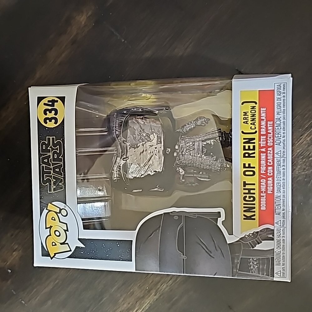 Funko Pop Star Wars Knight of Ren with arm cannon #334 adult handled